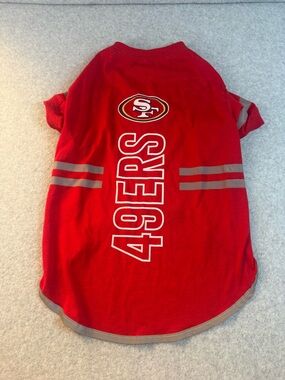 Pets First Red San Francisco 49ers Tee